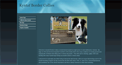Desktop Screenshot of kyntafbordercollies.com